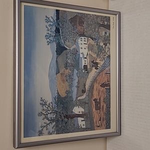 The Pond by Grandma Moses (Anna Robertson) Print